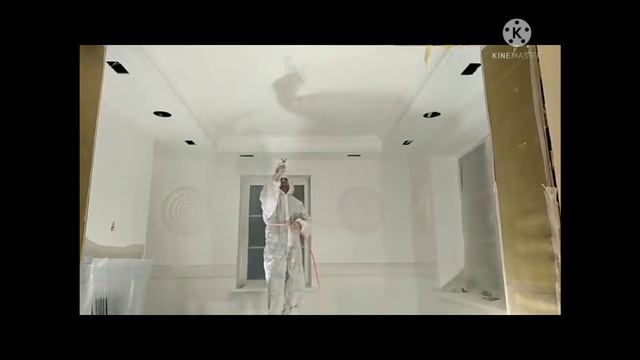 Как надо правильно красить паталок с краскапултом? смотреть онлайн