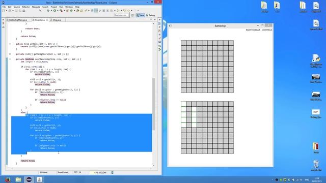 JavaFX Game: Battleship смотреть онлайн