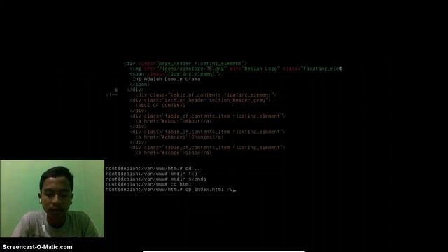 Web Server (HTTP Server) Debian 9 смотреть онлайн