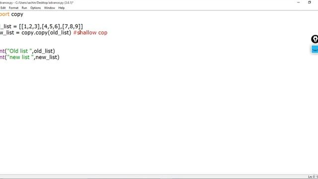 Shwallow and Deep Copy in Python смотреть онлайн