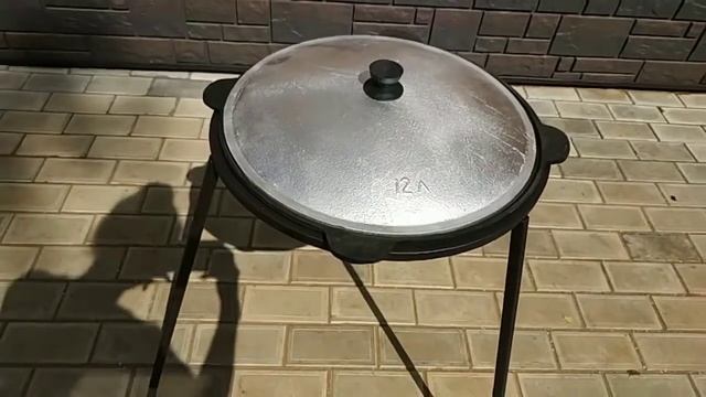 Разборная подставка для казана на 12 л. смотреть онлайн