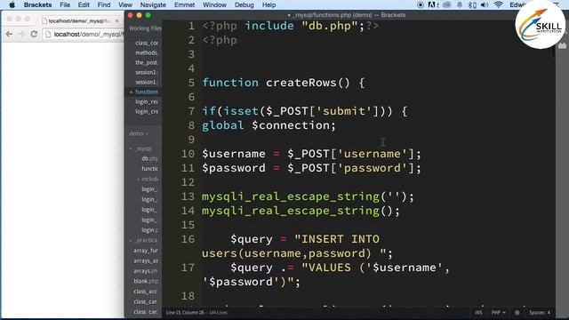 How to Prevent PHP Code from SQL Injection | PHP Tutorial | Core PHP Method смотреть онлайн