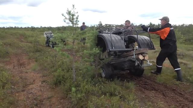 Полноприводный трицикл Амфибия Васюган. Отзыв владельца. смотреть онлайн
