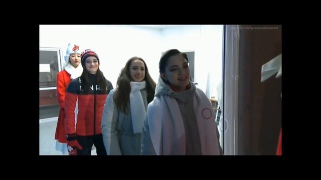 ALINA ZAGITOVA - Olympics 2018 Victory Ceremony |комментарии британцев к церемонии награждения на О смотреть онлайн