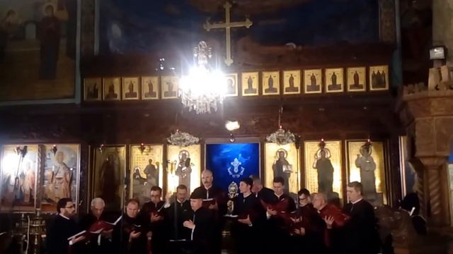 Свете Тихий, 4 гл, византийски хор 