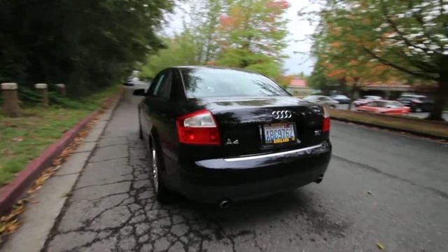 2003 Audi A4 1.8T Quattro | Black | 3A392765 | Kirkland | Bellevue | смотреть онлайн