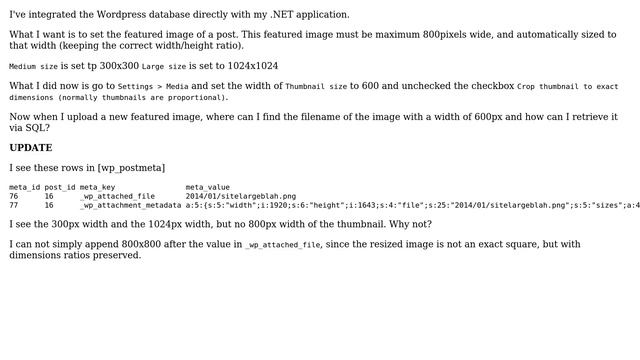 Wordpress: Size article thumbnails and retrieve them directly from database смотреть онлайн