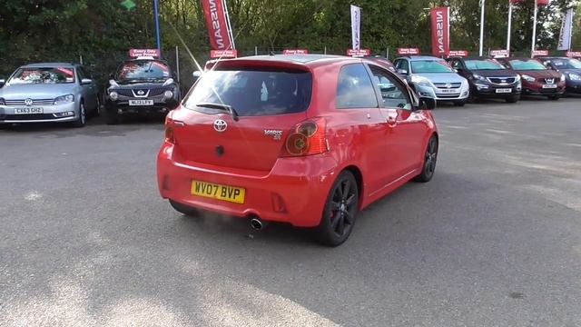 Toyota yaris 1.8 VVT-i SR 3dr U51169 смотреть онлайн