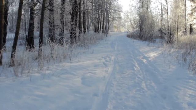 Река Бурная (Taipaleenjoki) зимой. Пороги. смотреть онлайн