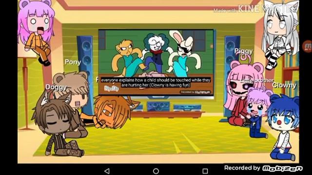 Piggy characters react to piggy memes { Preview} смотреть онлайн