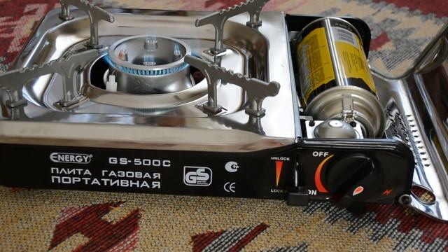 Energy GS-500C плита газовая портативная смотреть онлайн