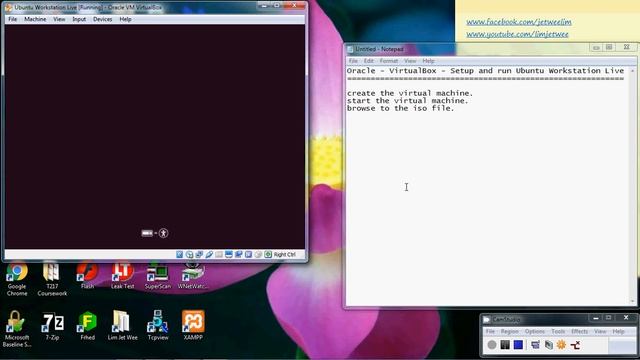 Oracle VirtualBox - Ubuntu Desktop - Live смотреть онлайн