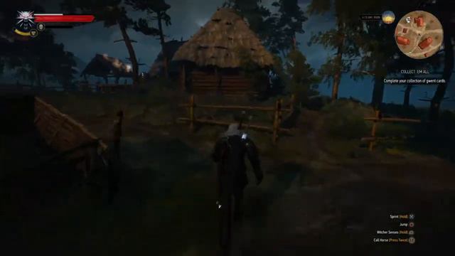 The Witcher 3: Wild Hunt Gwent guide (Velen Blackbough part 4) смотреть онлайн