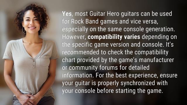 Can Guitar Hero guitar be used for Rock Band? смотреть онлайн