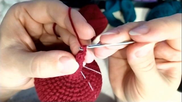 Вязаная еда. Свекла крючком. смотреть онлайн