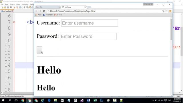 html 8 Submit Button смотреть онлайн