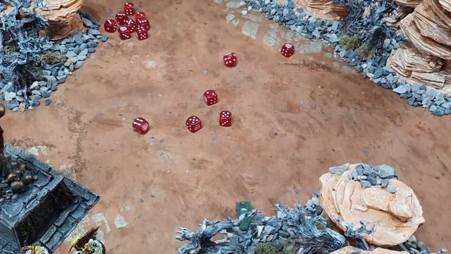 Imperial Guard vs Daemons, Warhammer 40k battle report смотреть онлайн