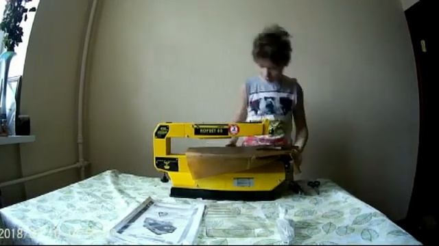 Распаковка лобзикового станка Корвет - 88 (unboxing Scroll Saw ) смотреть онлайн