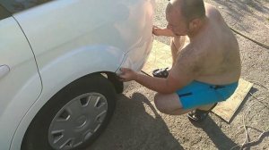 FORD FOCUS 2 УНИВЕРСАЛ - СЬЁМ ЗАДНЕГО БАМПЕРА