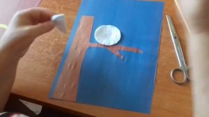 Библиотека-филиал им. Н. Островского. Мастер-класс "Сова из ватных дисков"