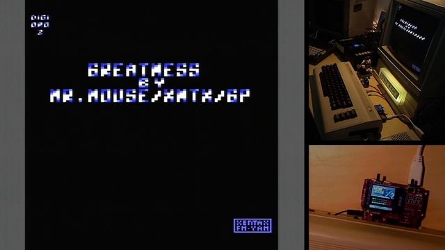 C64 Music Demo with FM-OPL-Digis+SID: "Greatness is a Vision [fm-yam]" by Mr. Mouse (Gubbdata 2022) смотреть онлайн