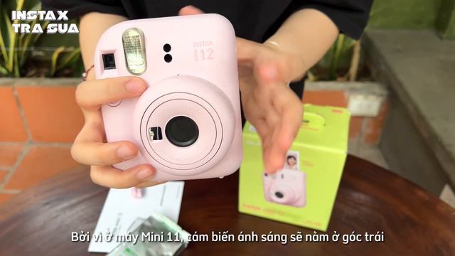 Instax Mini 12 - Unbox và hướng dẫn sử dụng | Instax Trà Sữa смотреть онлайн