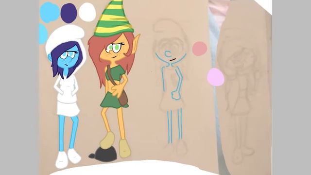 Смурфики//Speedpaint//Фанфик//oc смотреть онлайн