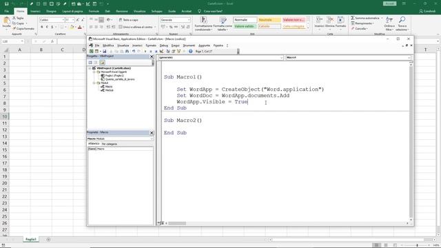 Excel word 1 Aprire e generare un nuovo documento tramite VBA смотреть онлайн