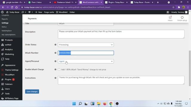 How to add bkash nagad rocket wordpress | payment geteway wordpress, Bangla смотреть онлайн