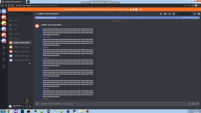 Discord DM Spam/Channel Bomber (Exploit) [Discord/Node.js]