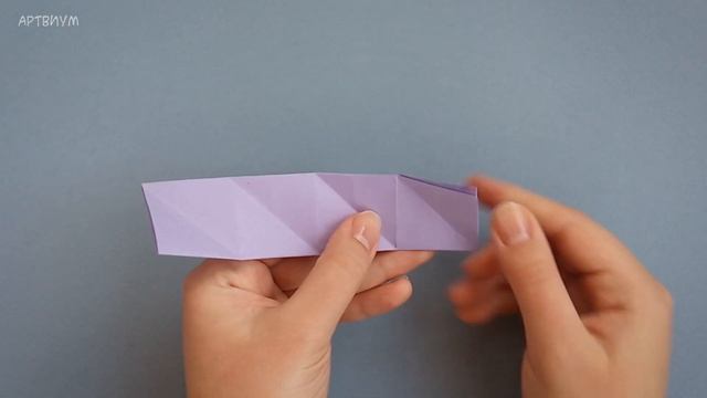 Оригами антистресс: игрушка трансформер из бумаги без клея • Antistress Origami Fidget Toy DIY смотреть онлайн