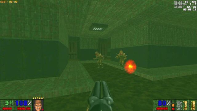 Map28: The Gutterway - Doom Core Delta [Все секреты] смотреть онлайн