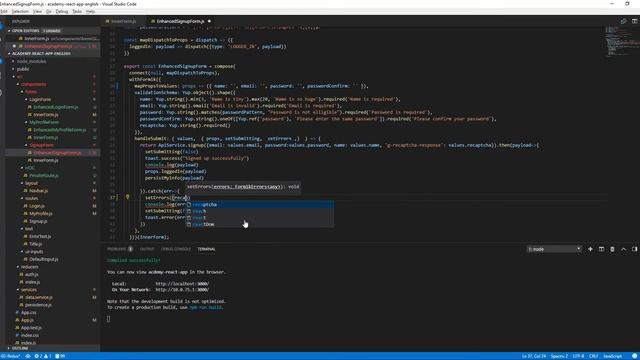 ReactJS Course (in English) - #34 - Fix bugs смотреть онлайн