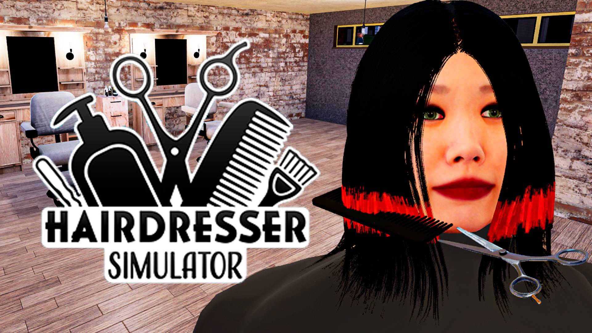 Стрижка Ножницами | Hairdresser Simulator #4 | Прохождение
