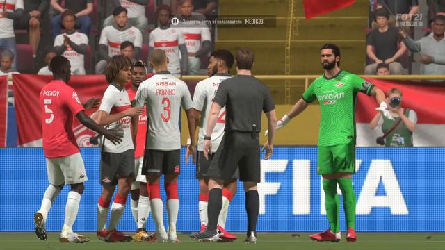 FIFA 21 Ultimate team PS5 а был ли пенальти? смотреть онлайн