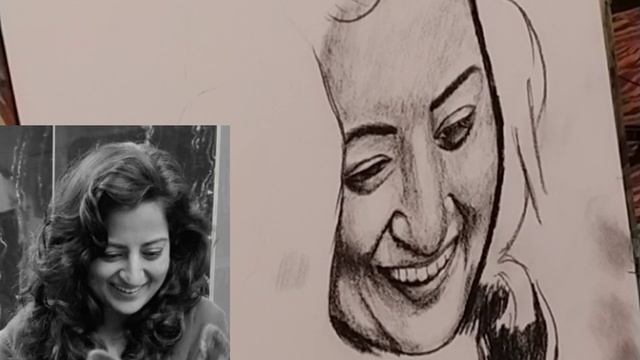 #50 - HOW TO SKETCH WITH CHARCOAL. EASY CHARCOAL PORTRAIT SKETCHING TECHNIQUE смотреть онлайн
