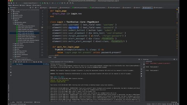 Page Object Model - 3. Page Classes (Test Evolve Spark-Ruby) смотреть онлайн