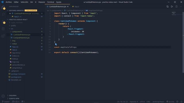 React y Redux fácil - Uso de mapStateToProps ? EP.13 смотреть онлайн