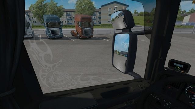 ETS2 Scania restyling (оживляем салон) смотреть онлайн