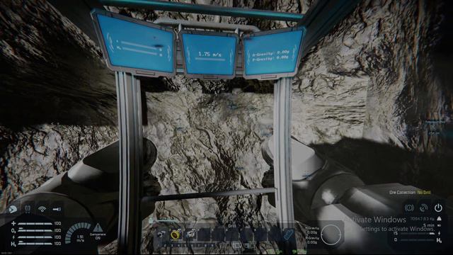 Space Engineers EP 14, Space Pirate Freighter 1 km Away And Losing Power In The Miner смотреть онлайн