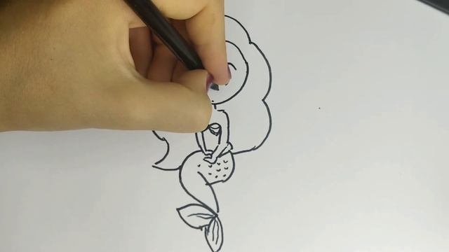 Как нарисовать русалку Ариэль мило и легко° для начинающих смотреть онлайн