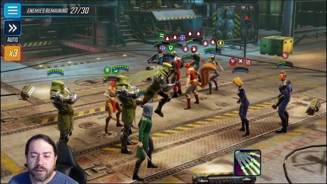 DD5 Node 9 Global Attack 2 - Marvel Strike Force - MSF смотреть онлайн