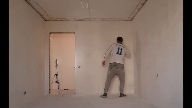 Как быстро и без пыли шлифовать стены после шпаклёвки !