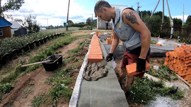 цоколь из кирпича смотреть онлайн
