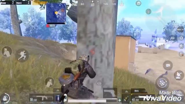 PUBG Mobile можно ли срубить дерево пулеметом смотреть онлайн