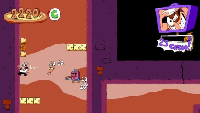 Pizza Tower - Floor 1 All Levels P Rank No Hit смотреть онлайн