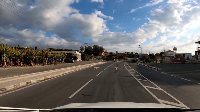 DRIVING from St GEORGE'S HARBOUR to KINGS AVENUE MALL Paphos CYPRUS *13 FEBRUARY 2023* 4K (60fps) смотреть онлайн