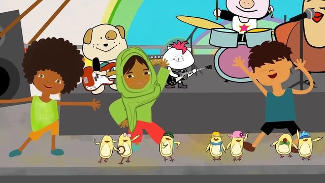 So Many Colors, So Many Shapes | Diversity Song | The Singing Walrus смотреть онлайн