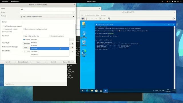 Remmina | Подключение удаленного рабочего стола к Windows из Linux с помощью клиентов RDP смотреть онлайн
