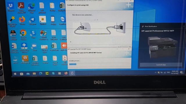 How to download driver, install in Windows 10 and scan document of printer LaserJet M1132 MFP смотреть онлайн